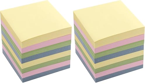 Colorato con scatola, 85x85x80 (Confezione da 2)