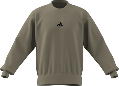 Image of adidas Mens Cotton M Feelcozy Swt Crew Neck Sweatshirt