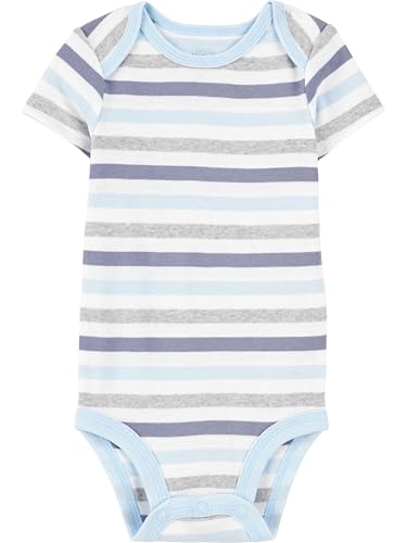 image for Simple Joys by Carter's Baby Boys' Short-Sleeve Bodysuit, Pack of 6, M