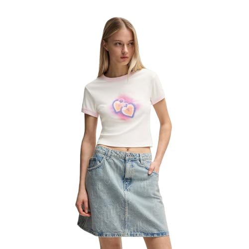 T-Shirt Femme Hugo Dalia_b_1 10266272 01 top basique chic en coton