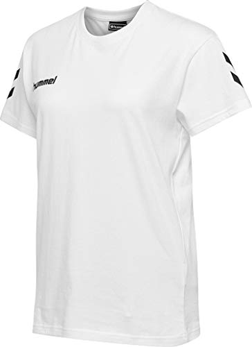 Hummel Damen Hmlgo Cotton T shirts, Wei߸, M EU