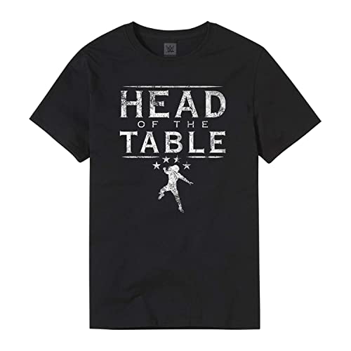 WWE Authentic Wear Roman Reigns Head of The Table T-Shirt Black 4XL