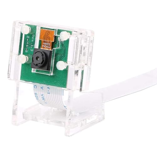 Module caméra Raspberry Pi 3B 4B capteur vidéo OV5647 1080p avec câble nappe et étui