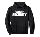 VAMP SECURITY Matching Halloween Couples Funny Costumes Goth Pullover Hoodie