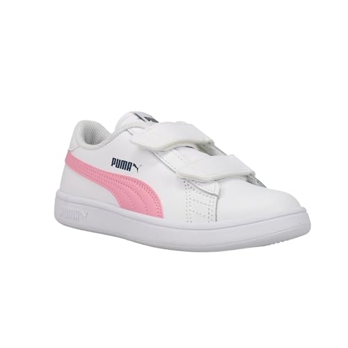 PUMA Kids Girls Smash V2 Slip On Sneakers Shoes Casual - White2