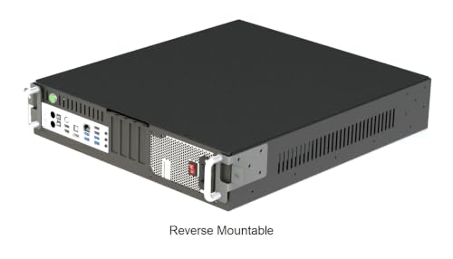 Image of XtremeMiner 19 Inch U Rack Mount 2U Server Case for 9 Drives EM-2UNASV4 (Telescopic Mounting)