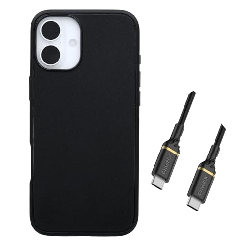Coque iPhone 16 Plus OtterBox fine antichoc avec câble USB-C