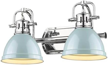 Golden Lighting 3602-BA2 CH-SF Traditional, Chrome