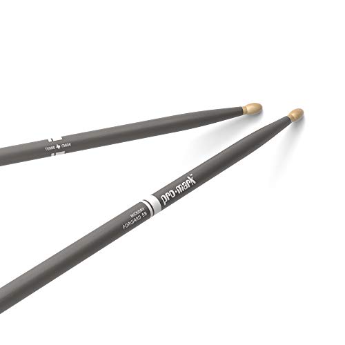 PROMARK American Hickory Classic 5B Drumsticks, Acorn Tip, Gray - Single Pair