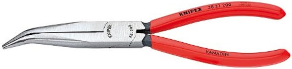 Long Nose 40 Angled Pliers w/out Cut - Needle Nose Pliers - 