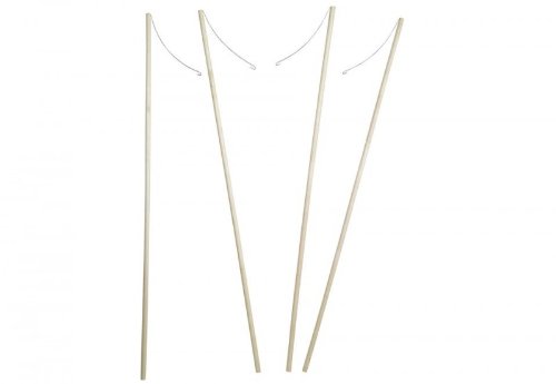 Preisvergleich Produktbild Laternenstab - Holz, 57 cm