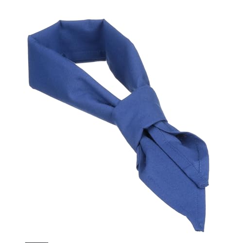 Foulard bleu roi Chef Works pour protéger le cou de la chaleur