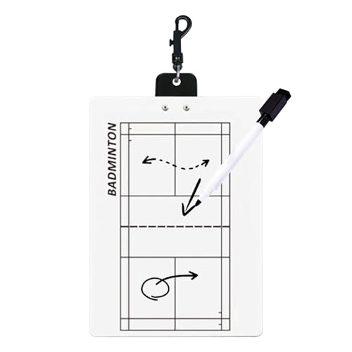 Volleyboll pappersvikt, volleyboll tränare pappersvikter | bollsport demokort, dubbelsidig strategibräda för bollsport, badmintonträning