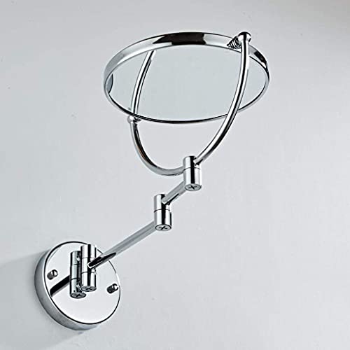 Miroir cosmétique de 8 pouces extensible et orientable pour maquillage de précision - 7