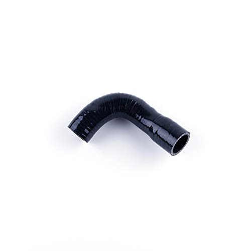 Kit de manguera de refrigerante de radiador de silicona para manguera de radiador Yamaha R1 YZF-R1 YZF-R1 YZFR1 YZFR1 (negro)