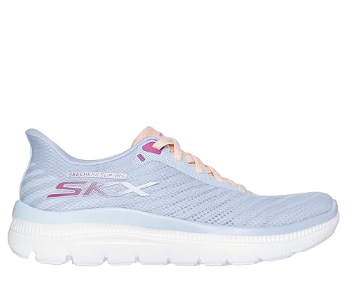 Image of Skechers Womens Summits Plus-Bright Burst Sneaker
