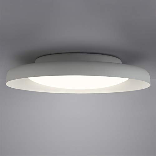 Preisvergleich Produktbild SHILOOK LED Deckenleuchte, 24W Deckenlampe 1800LM 4000K Neutralweiß für Schlafzimmer / Küche / Esszimmer / Keller / Flur / Werkstatt / Wohnzimmer, 40cm Rund Modern
