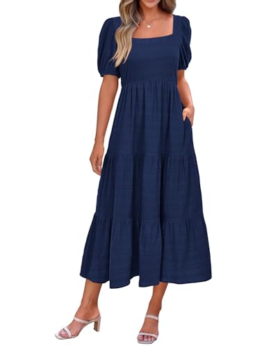 PRETTYGARDEN Women's Summer Dresses 2026 Puff...