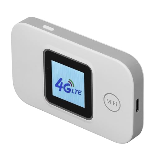 Image of 4G LTE Mobile WiFi Router, 3000 Mah Ku Portable WiFi Hotspot for Laptops for Phones