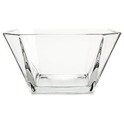 Red Co. Glass Serving Bowl, 64 oz Cover