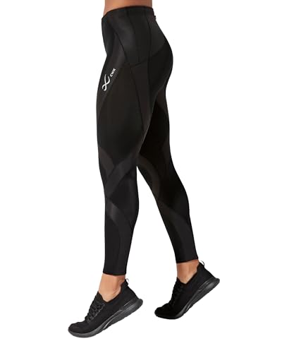 CW-X Women's Endurance Generator Joint and Muscle Support Compression Tight, Leggings for Running, 129809, Black, Small2