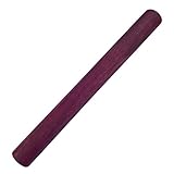 10 inch wood rolling pin, handmade from Purple Heart