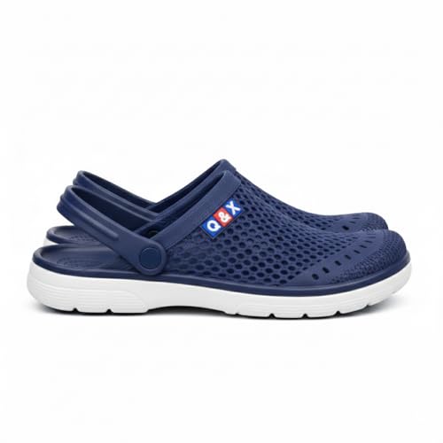Image of Men Clogs Quick Dry Mesh Walking Clogs Lightweight EVA Arch Support Slip On Mules - Waterproof Anti Skid Outdoor Indoor Beach Pool Sandals