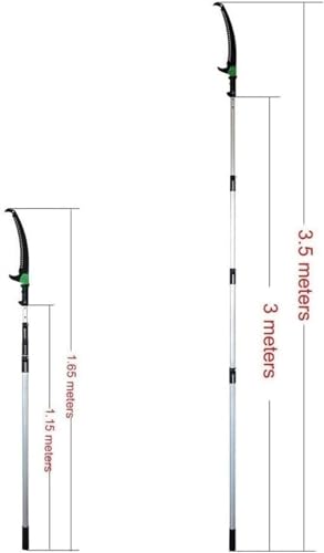 Telescopic Tree Pruners Telescopic Pole Saws Height Extendable Pruning Saw Gardening Tools Landscaping Branches Saw Loppers - Image 2