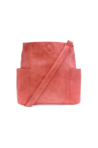 Image of Joy Susan Side-Pocket Bucket Bag: Kayleigh Crossbody