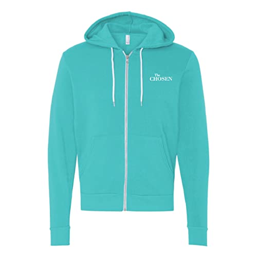 The Chosen: Against the Current Zip-Up Hoodie (Limited Edition) - TEAL - XL