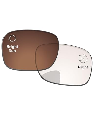 Image of Replacement Lenses for Ray-Ban Meta Wayfarer RW4006 & RW4012 50mm AI Glasses - Photochromic, Anti Blue Light Lens