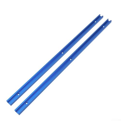 Materiale di alta qualità: realizzati in lega di alluminio, questi binari offrono stabilità e longevità per tutte le tue esigenze di lavorazione del legno.