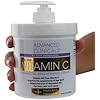 Advanced-Clinicals-Vitamin-C-Cream-Advanced-Brightening-Cream-Anti-aging-cream-for-age-spots-dark-spots-on-face-hands-body-16oz Advanced Clinicals Vitamin C Cream Face & Body Lotion Moisturizer | Anti Aging Skin Care Firming & Brightening Cream For Body, Face, Uneven Skin Tone, Wrinkles, & Sun Damaged Dry Skin, 16 Oz
