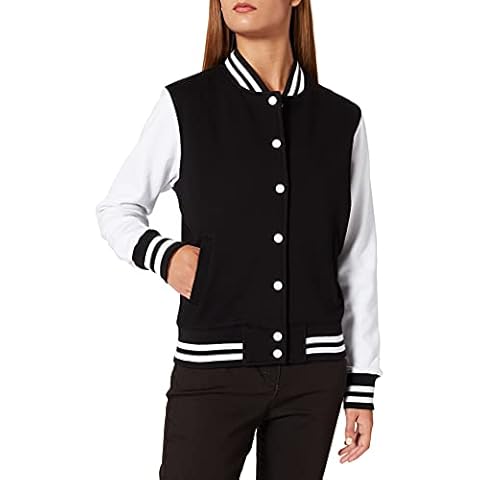 Build Your Brand Women's Varsity Jacket Cover