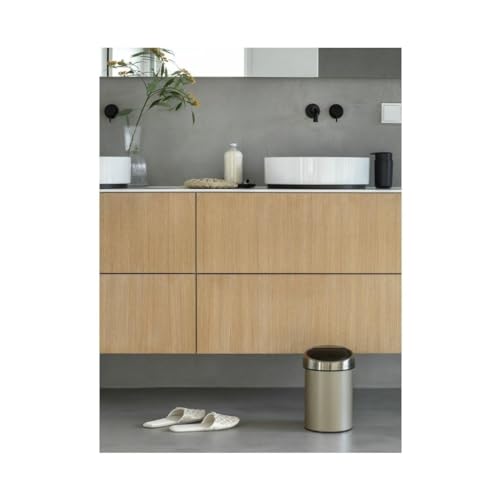 Brabantia 364464 Touch Bin, 3 L - Platinum