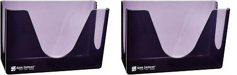 San Jamar T1720TBK Countertop Towel Dispenser, Black Pearl (2-(Pack))