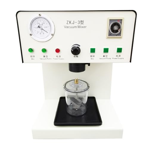 INTSUPERMAI AGAR Mixing Machine Vacuum Mixer Machine 500ml Volume Lab Vacuum Emulsifying Mixer
