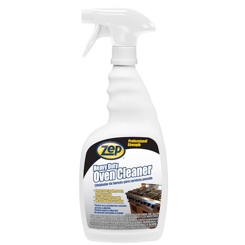 Zep Heavy Duty Oven Cleaner - 32 oz (Pack of 1) - 1043381 - Specifically formulated to penetrate and dissolve tough, baked-on greasy soils