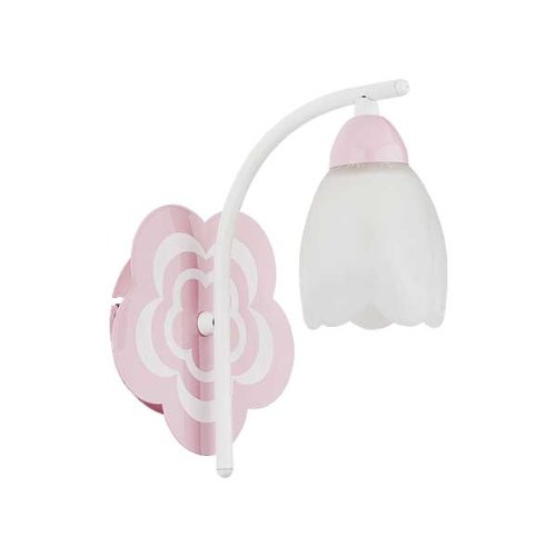 ALFA MARIA Pink/Rosa Wandleuchte Wandlampe Lampe Kinderzimmerleuchte Kinderzimmerlampe
