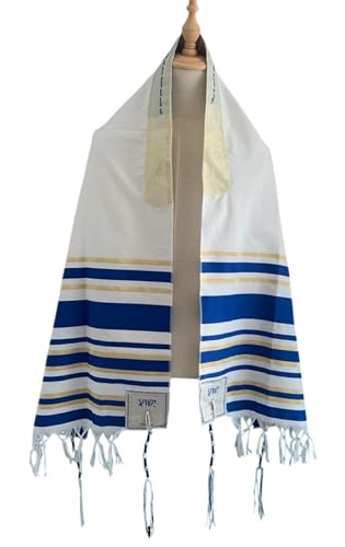 Bethlehem Gifts TM Messianic Tallis New Covenant Prayer Shawl Tallit 72" x 22" from Jerusalem