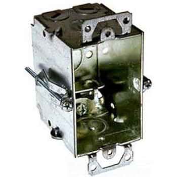 Hubbell-Raco 523 Switch Box, Gangable, 2-1/2