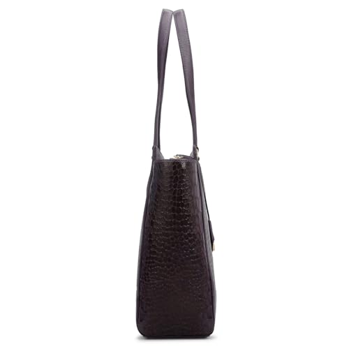 Image of Da Milano Leather Tote Bag Fits Upto 15 inch Laptop