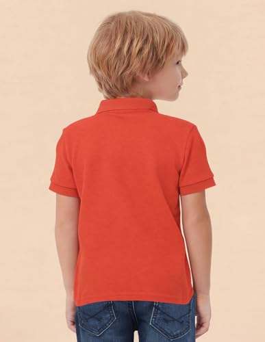 Image of U.S. Polo ASSN. Kids Polo T Shirt for Boys - 100% Cotton, Embroidered Logo, Kids Polo T Shirt for Boys
