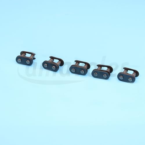 Image of 5 PCS T8F Drive Chain Master Link Replacement Fit For 43cc 47cc 49cc 50cc 2-Stroke Syx Moto Holeshot SSR SX50 Coolster Pit Dirt Bike (5Pcs).