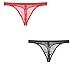Produktbild lclvld Herren String Erotik Mini Thongs G-String Low Rise Transparent Atmubgsaktiv String Tanga Unterhose