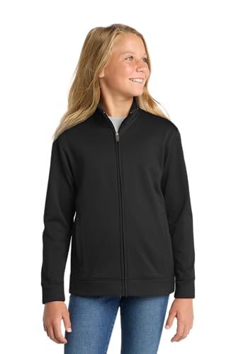 Amazon.com: SPORT-TEK Youth Sport-Wick Fleece Full Zip Jacket