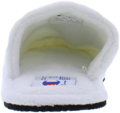 Champion Mens The Sleepover M White Slippers Mules Shoes 8 | Image 3