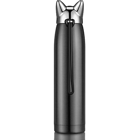 Termo de Gato Lindo Botella de Agua de Acero Inoxidable Cover