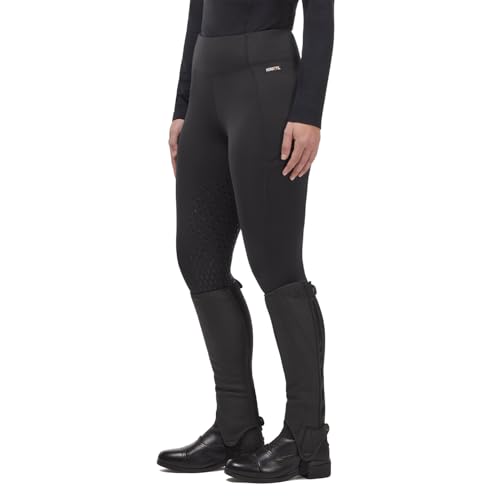 Kerrits Thermo Tech 2.0 Full Leg Tight - Solid Black/Black Size: L