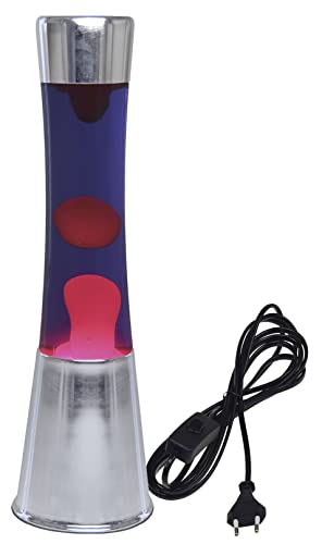 ChiliTec Lavalampe 40cm 1,5m Kabel mit Schalter 230V inkl. Leuchtmittel...